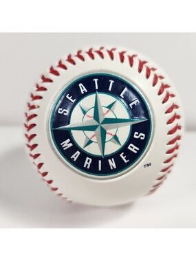 Seattle Mariners MLB Embossed Logo Baseball Fotoball Bank of America Promo